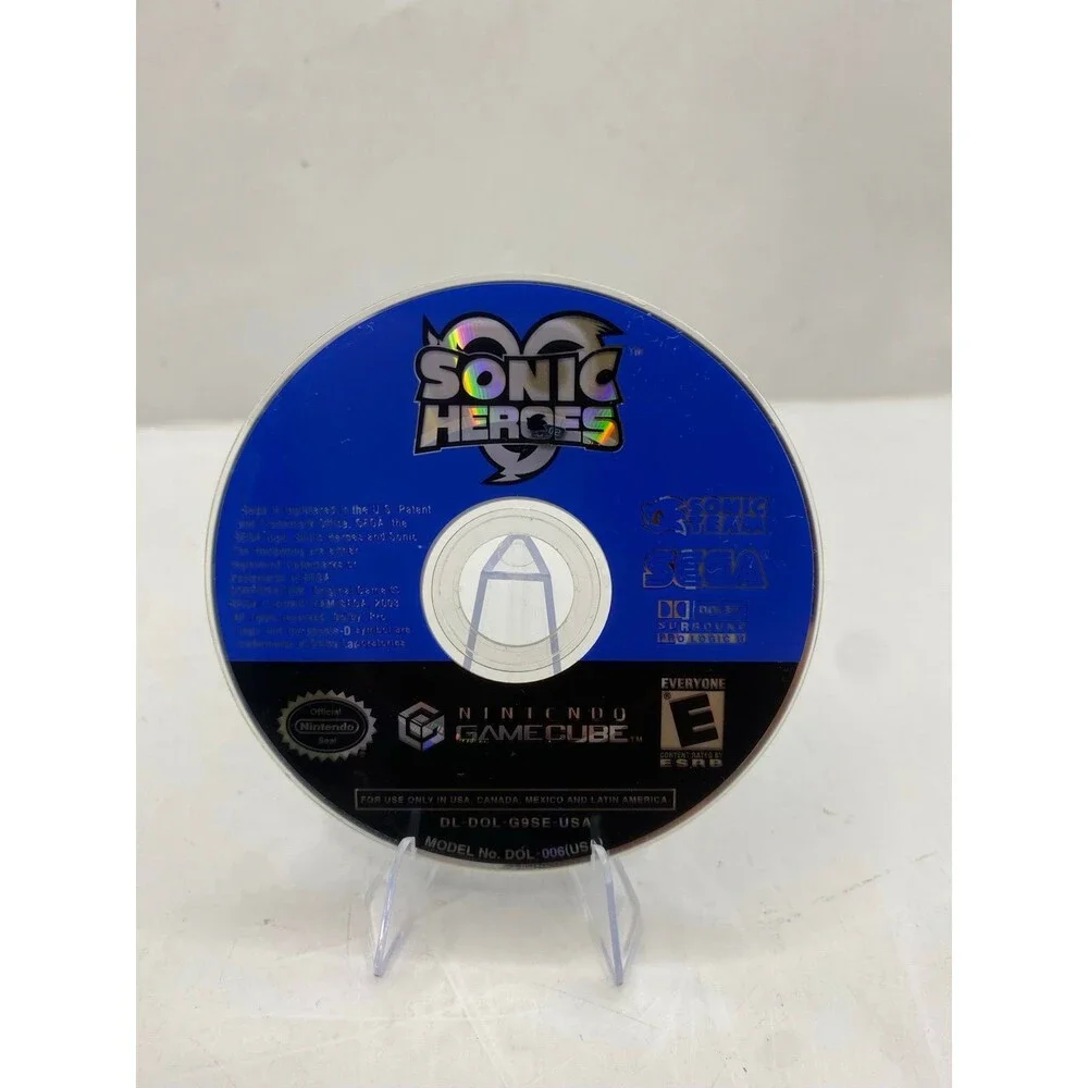 Sonic Heroes (Nintendo GameCube, 2003) Disc only Tested